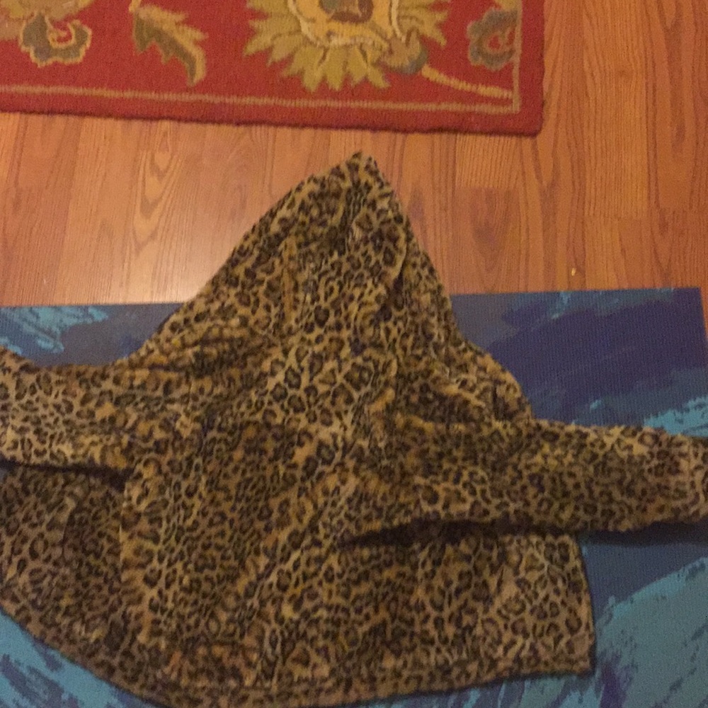 Leopard winter coat - Picture 3 of 4